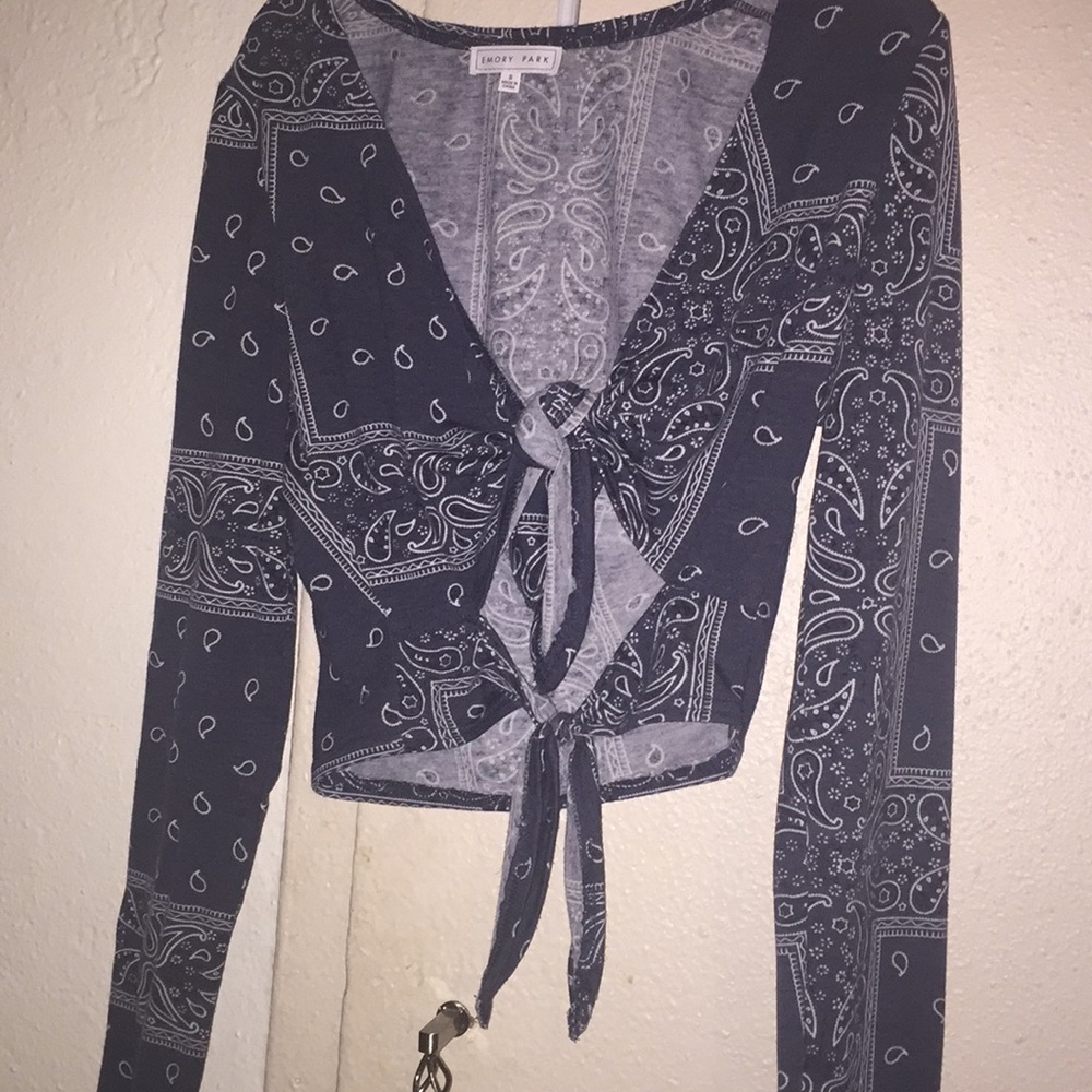 Bandana crop top